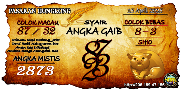 Prediksi Togel Hongkong Selasa 15 April 2025