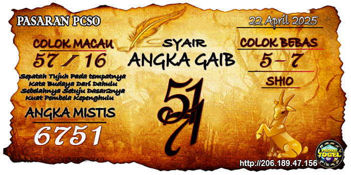 Prediksi Togel Pcso Selasa 22 April 2025