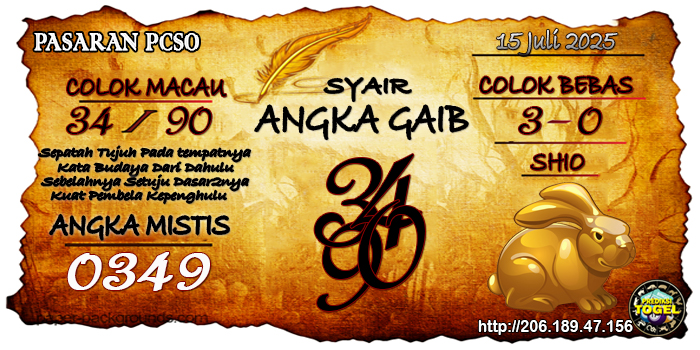 Prediksi Togel Pcso Selasa 15 Juli 2025
